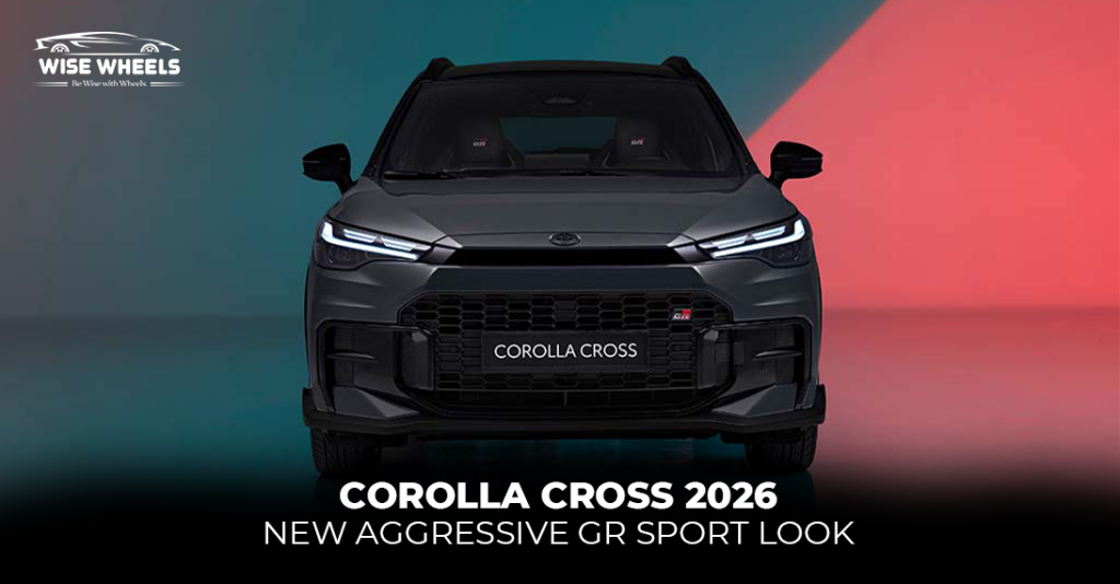 Corolla Cross 2026 New Aggressive GR Sport Look
